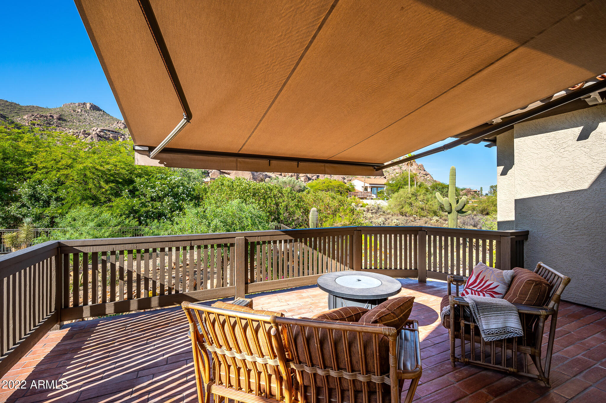 6616 East El Sendero Road Carefree, AZ 85377 - Photo 50 of 89 Deck 2 off Master Retreat