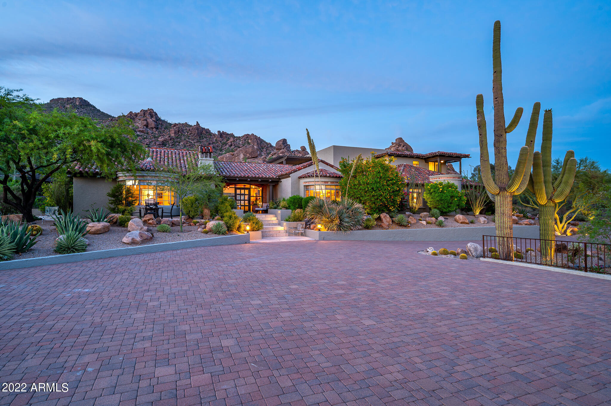 6616 East El Sendero Road Carefree, AZ 85377 - Photo 6 of 89 Front View
