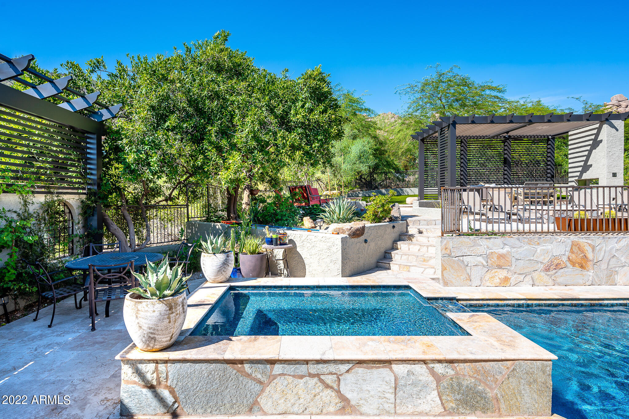 6616 East El Sendero Road Carefree, AZ 85377 - Photo 68 of 89 Heated Spa