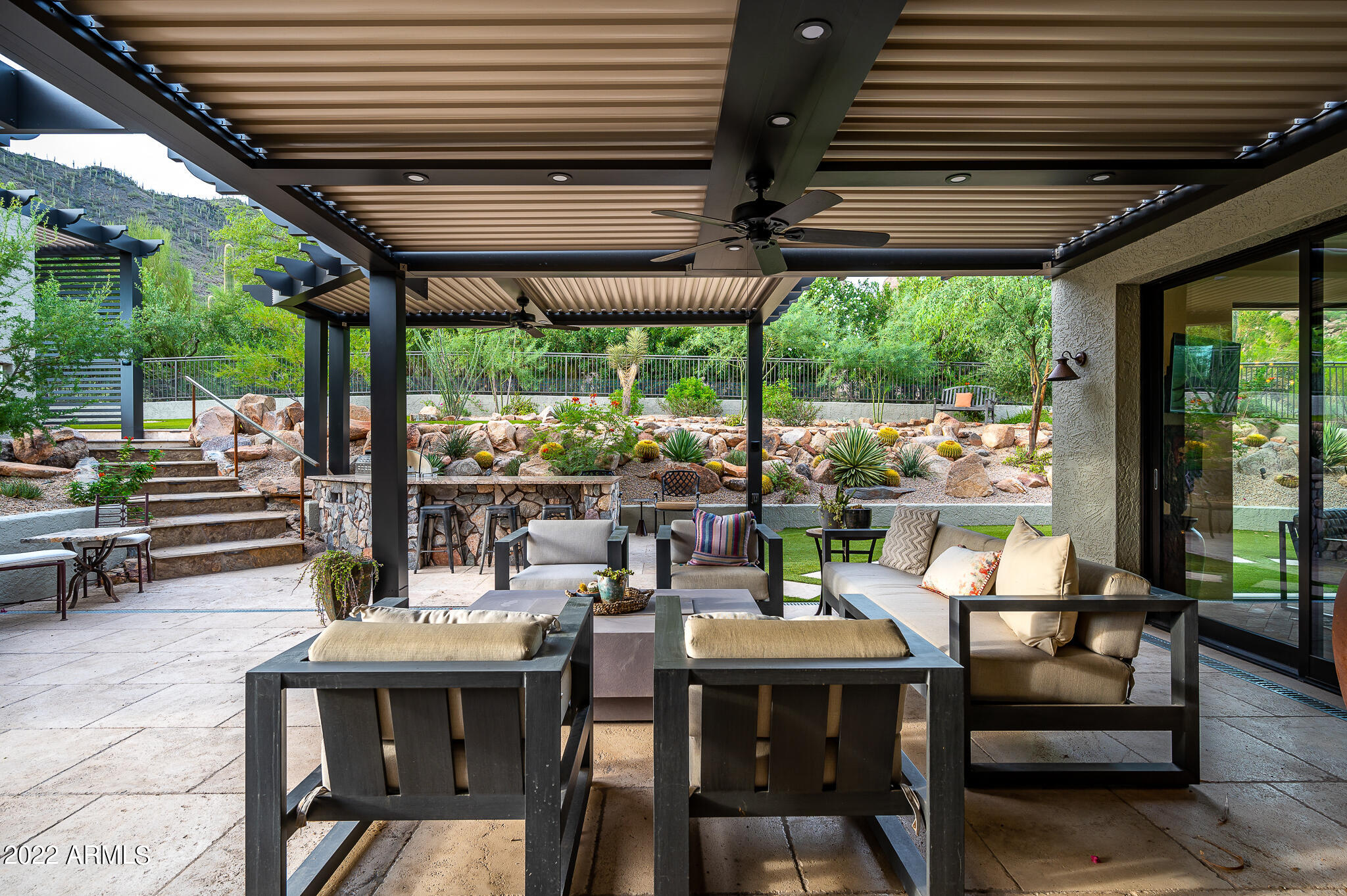 6616 East El Sendero Road Carefree, AZ 85377 - Photo 73 of 89 Patio Area