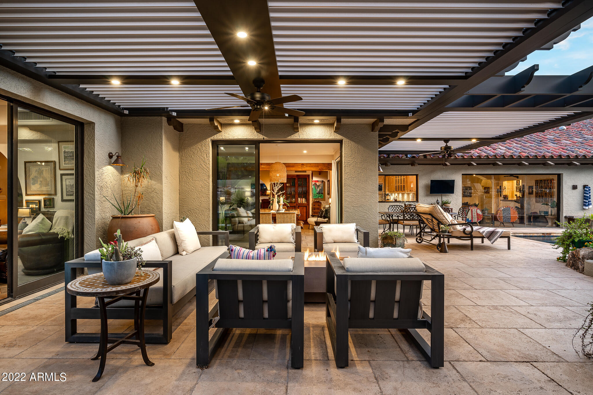 6616 East El Sendero Road Carefree, AZ 85377 - Photo 75 of 89 Patio Area