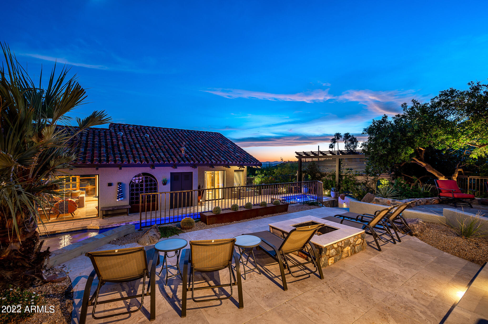 6616 East El Sendero Road Carefree, AZ 85377 - Photo 83 of 89 Patio Area