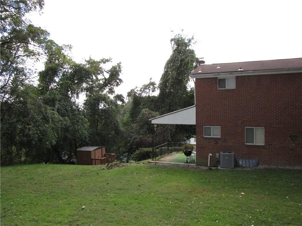 10125 Buchannon Road Pittsburgh, PA 15235 - Photo 24 of 25 Exterior Rear - Covered Side Porch