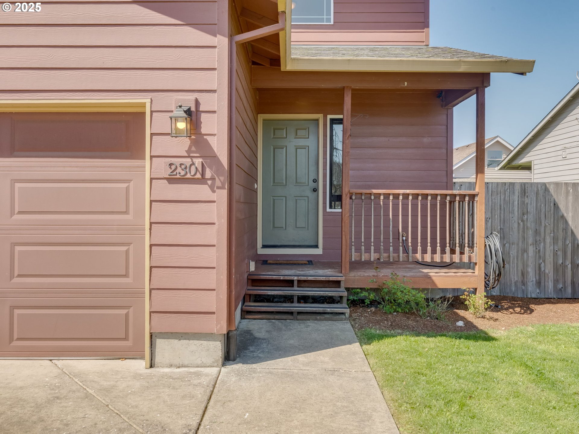 230 Northwest Sagan Loop Sheridan, OR 97378 - Photo 3 of 26 a view of door house with a yard