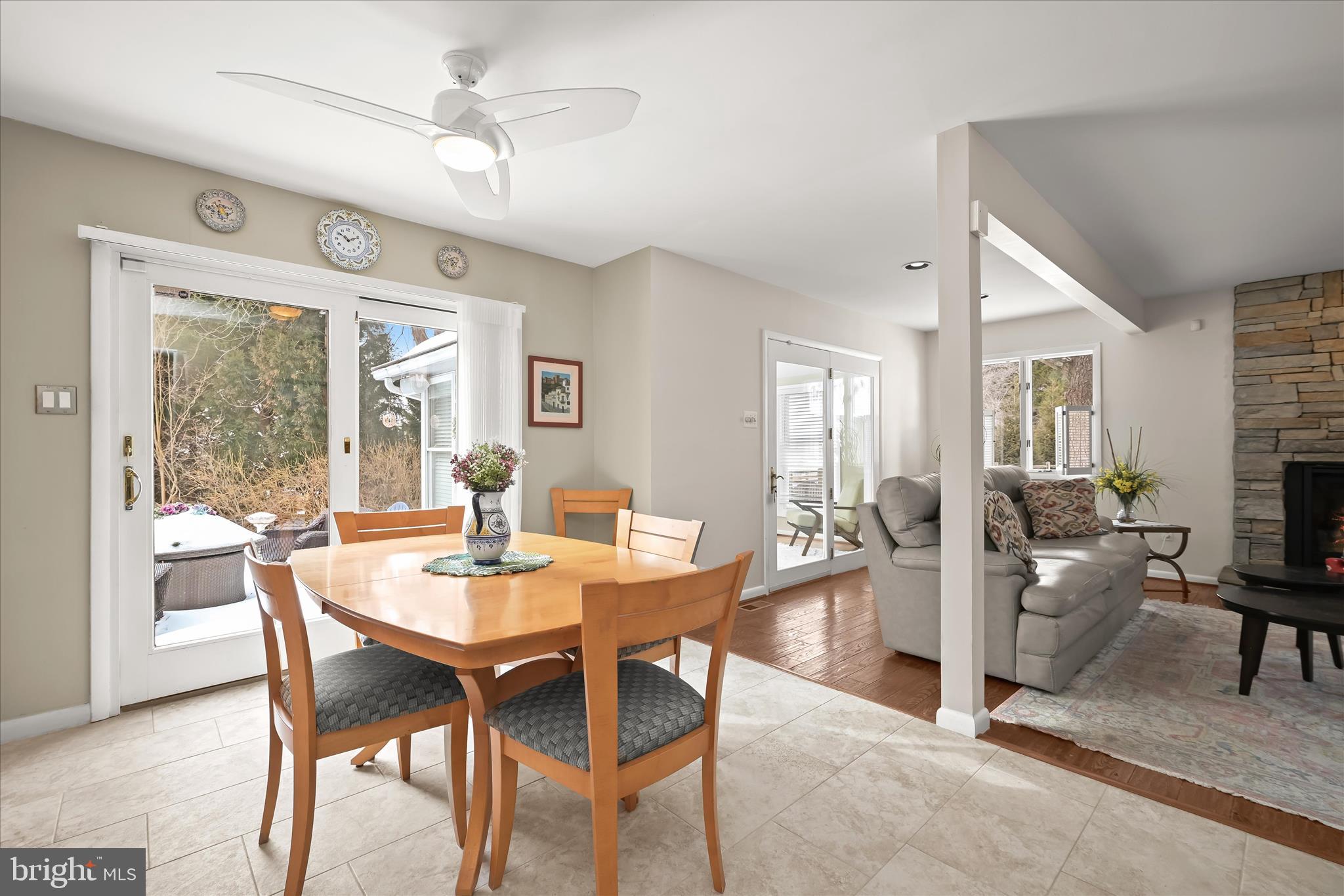 11810 Far Edge Path Columbia, MD 21044 - Photo 19 of 71 Sunlit Breakfast Room Adjacent to Kitchen