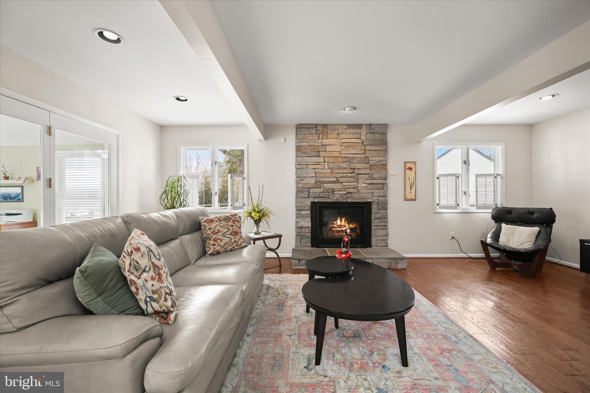11810 Far Edge Path Columbia, MD 21044 - Photo 22 of 71 Family Room with Gas Fireplace