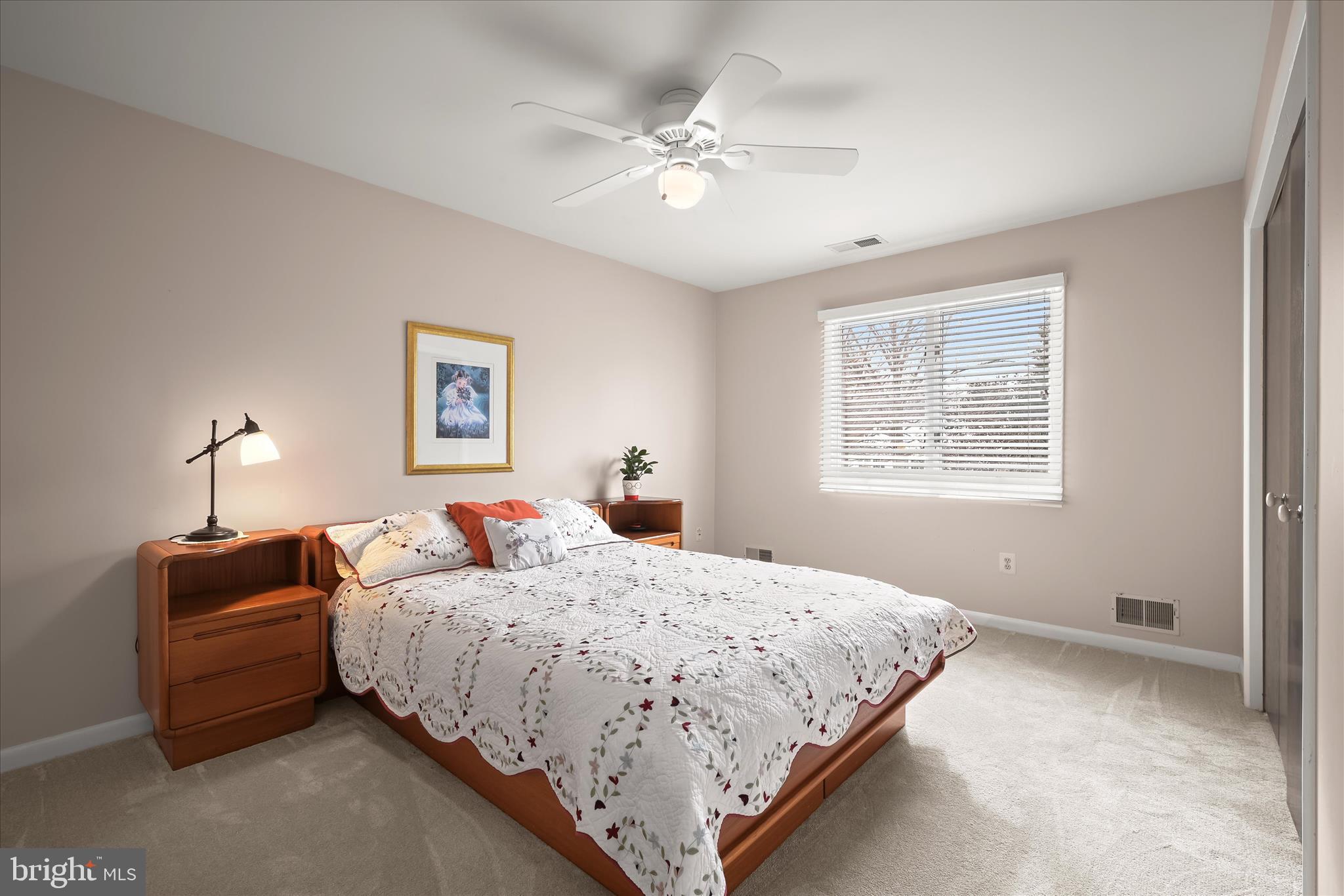 11810 Far Edge Path Columbia, MD 21044 - Photo 43 of 71 Ceiling Fan & Carpet Flooring