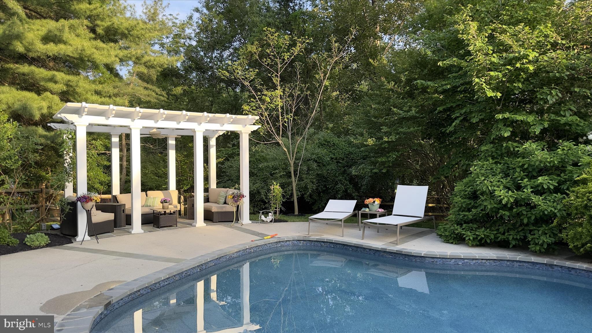 11810 Far Edge Path Columbia, MD 21044 - Photo 57 of 71 Private Rear Exterior with Pergola