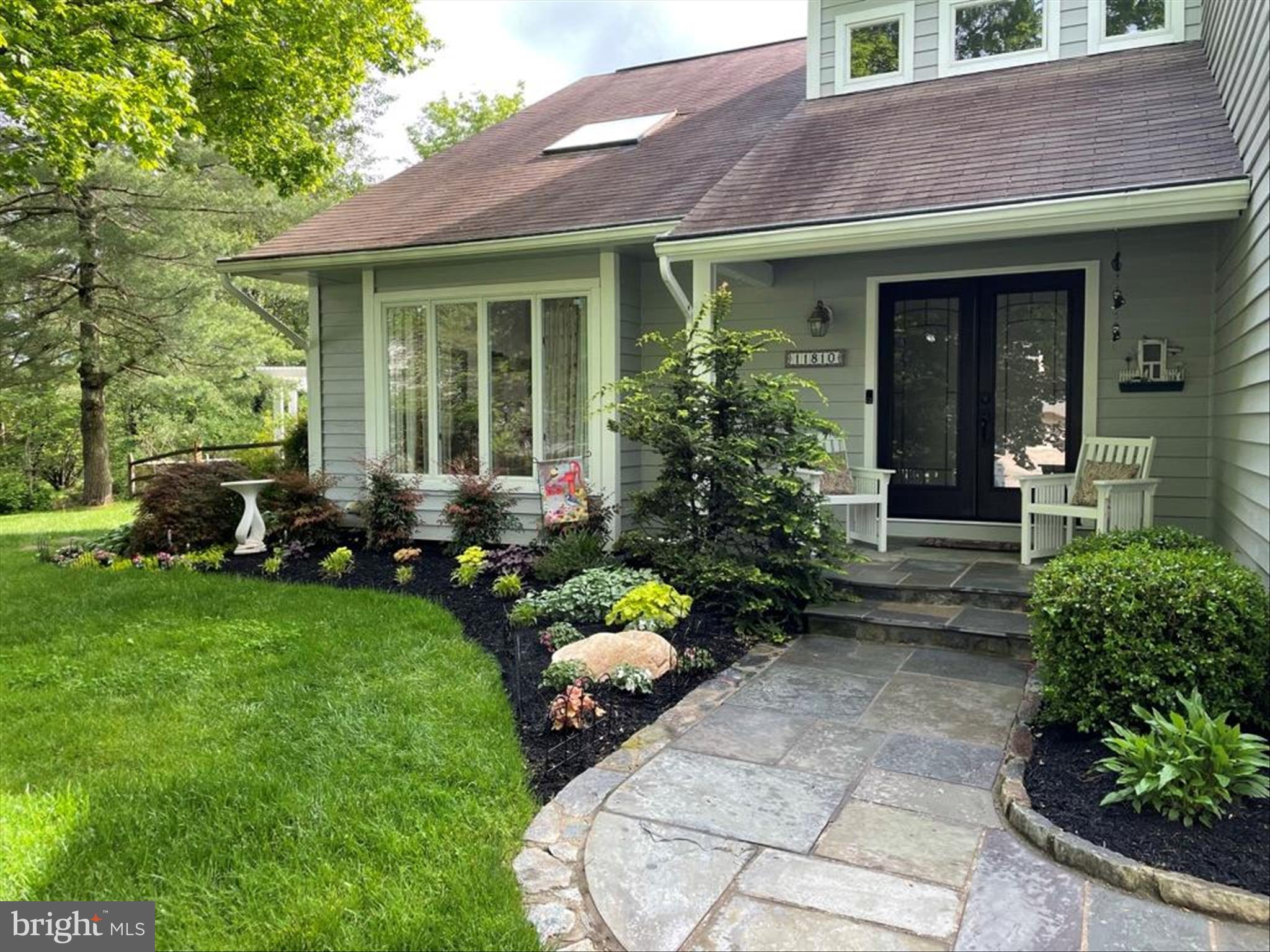 11810 Far Edge Path Columbia, MD 21044 - Photo 65 of 71 Front Covered Entry with Stone Walkway