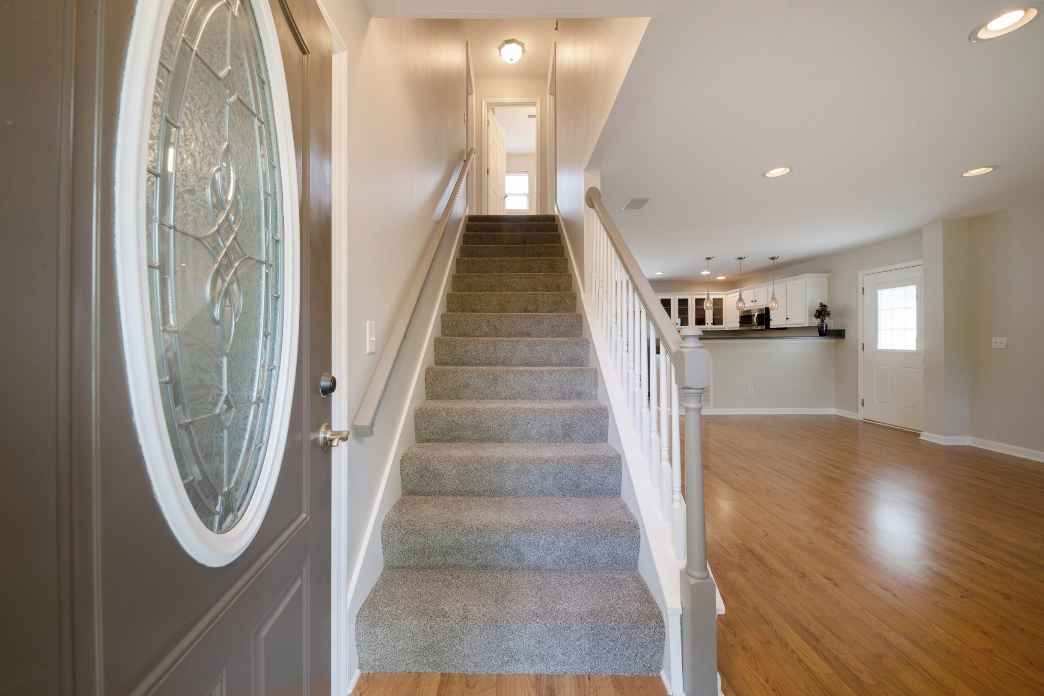 220 Black Road Dickson, TN 37055 - Photo 14 of 36 a view of entryway and hall with wooden floor