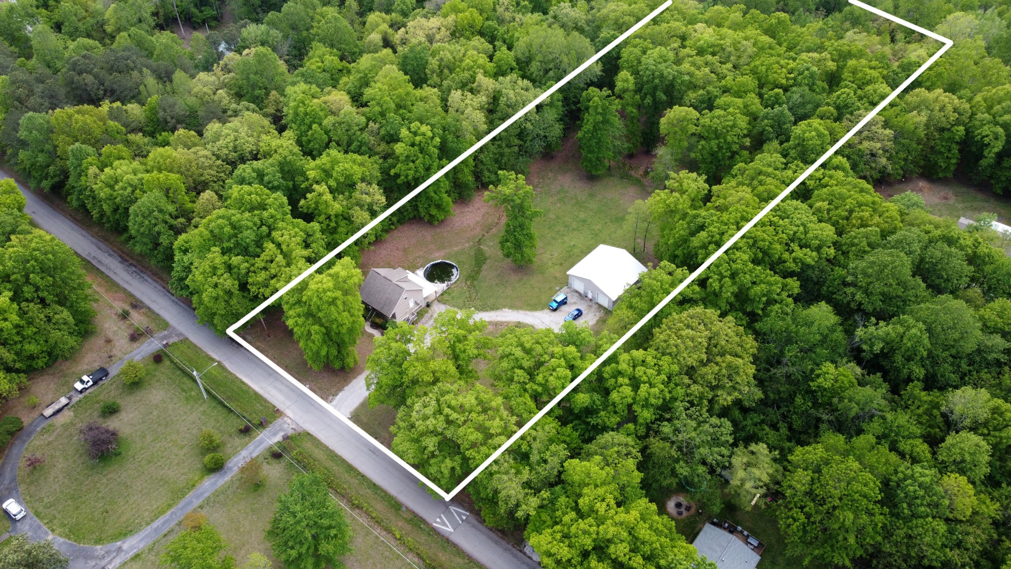 220 Black Road Dickson, TN 37055 - Photo 3 of 36 a view of a tennis court