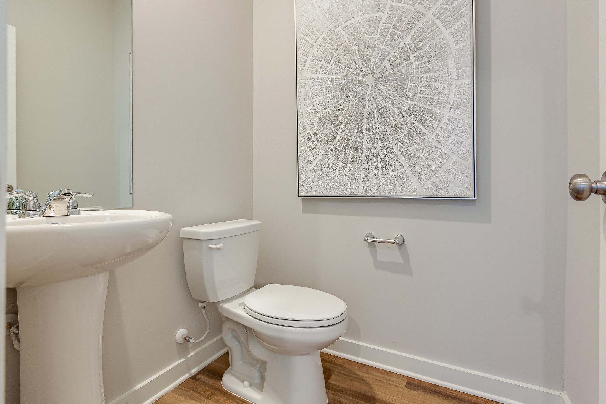 205 Gold Finch Rd Mount Mount Juliet, TN 37122 - Photo 18 of 25 a bathroom with a toilet sink and vanity