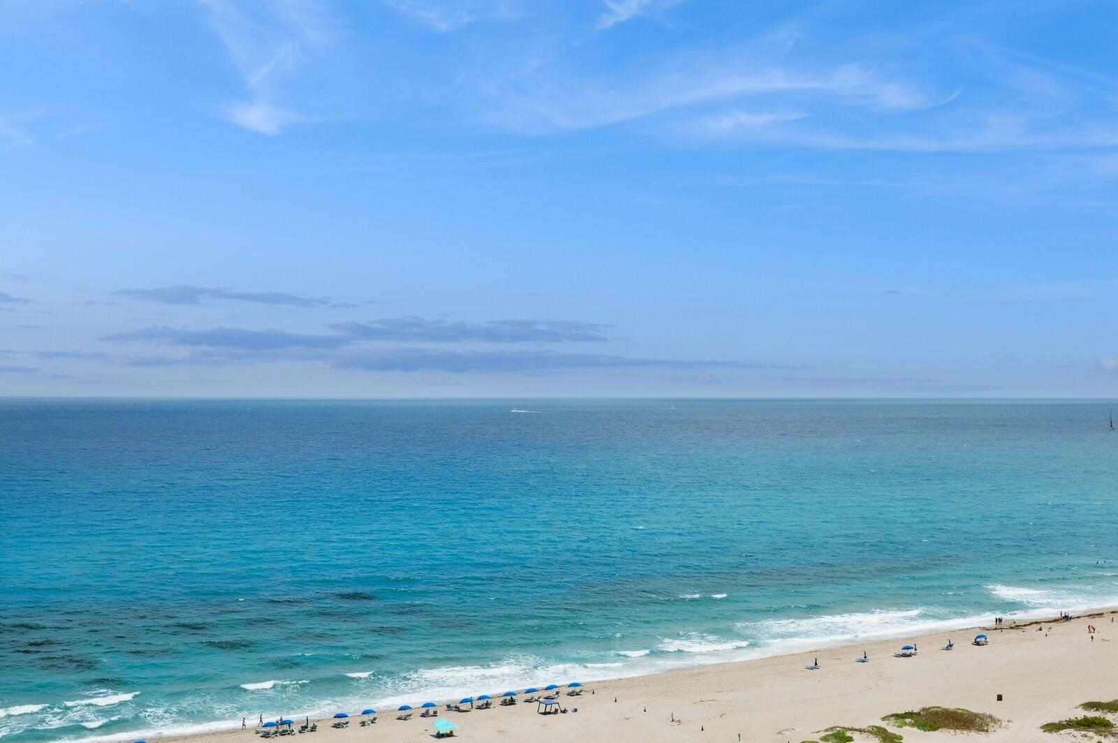 3000 North Ocean Drive, Unit 18G Singer Island, FL 33404 - Photo 11 of 46 a view of an ocean beach
