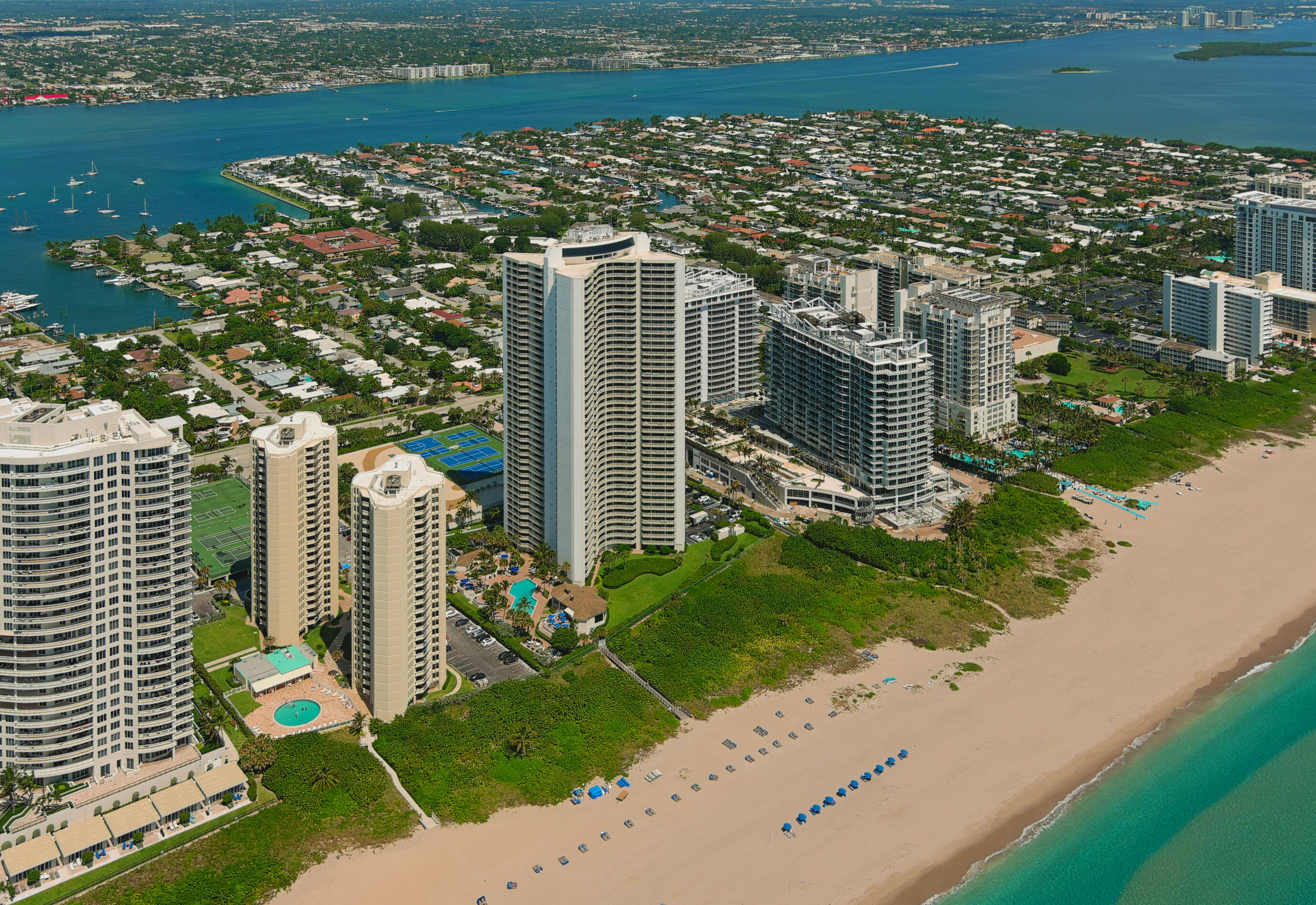 3000 North Ocean Drive, Unit 18G Singer Island, FL 33404 - Photo 35 of 46 a view of a house with a yard