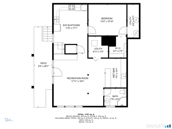a picture of a floor plan