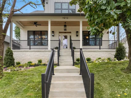 front view of house with a yard