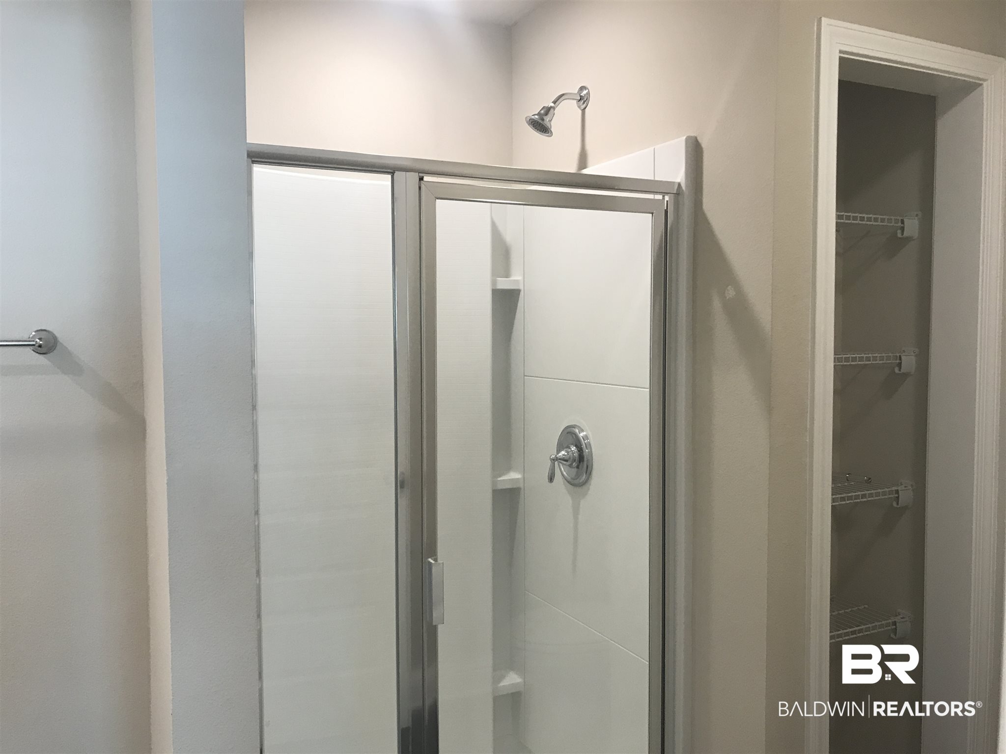 25806 Pollard Road, Unit 33 Daphne, AL 36526 - Photo 14 of 28 Master Shower & Linen Sto