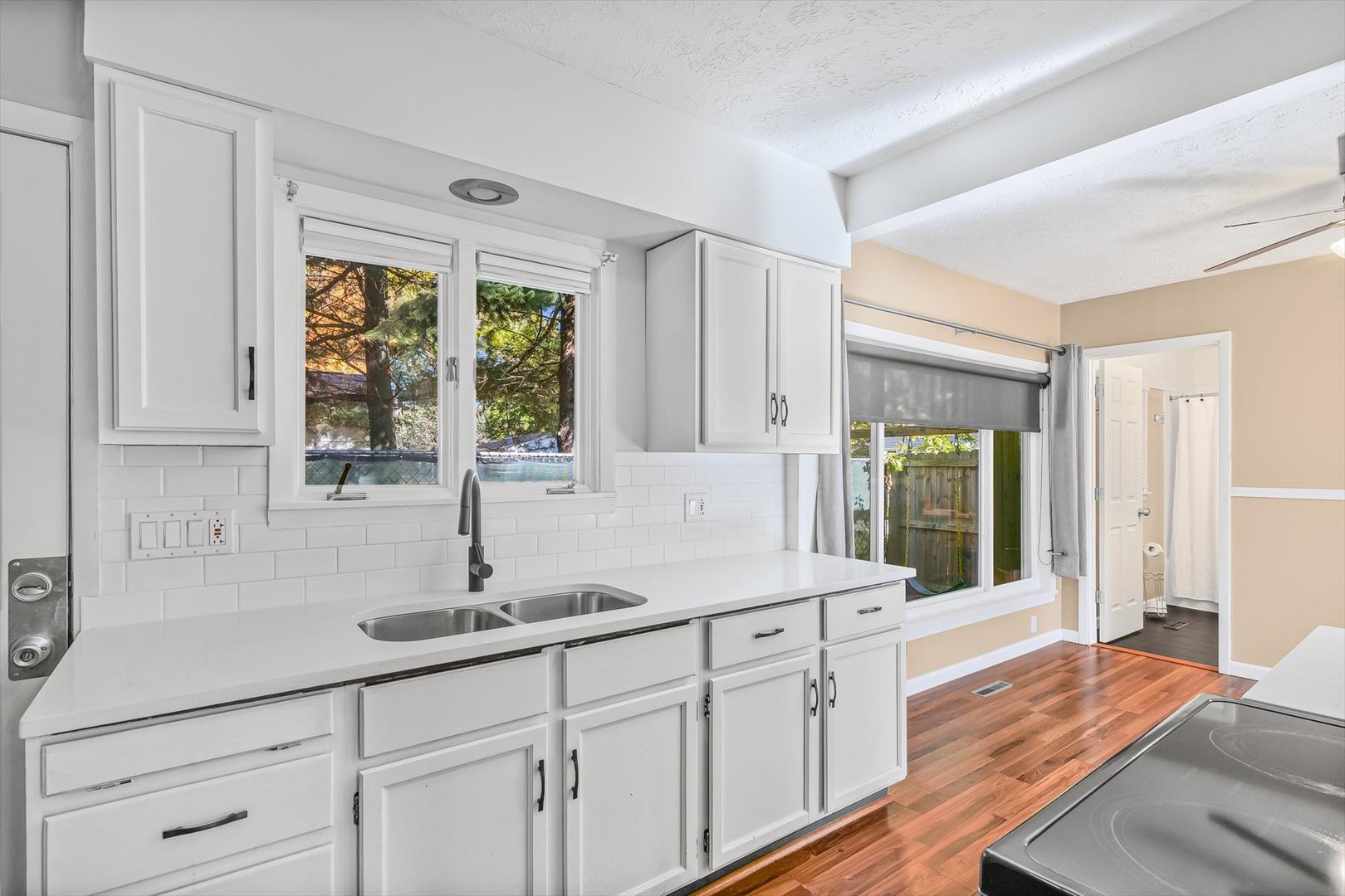 606 Cullom Street Normal, IL 61761 - Photo 13 of 27 a kitchen with sink and window