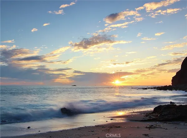 a view of city and ocean
