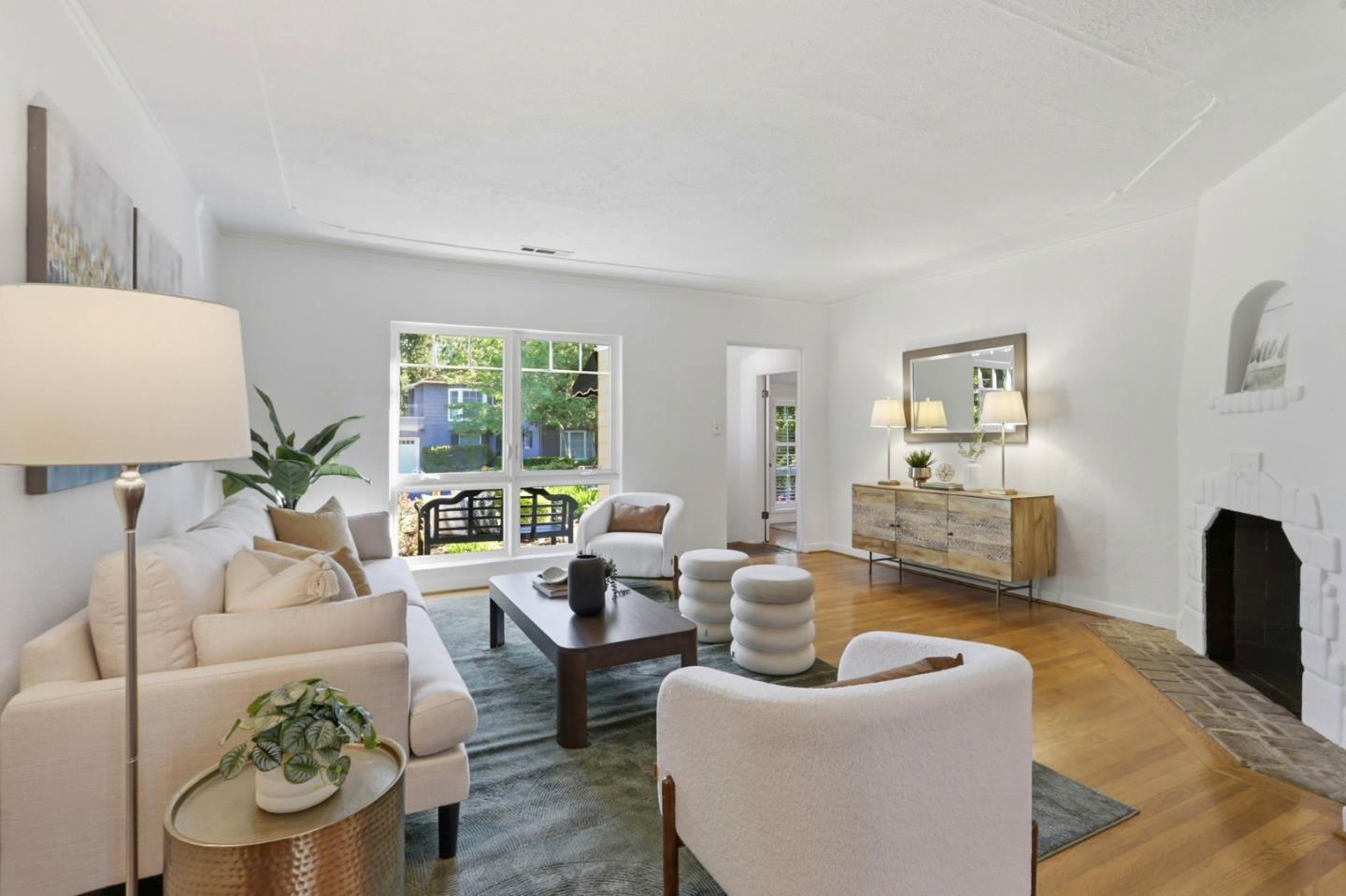 20360 Orchard Road Saratoga, CA 95070 - Photo 12 of 43 a living room with furniture and a large window