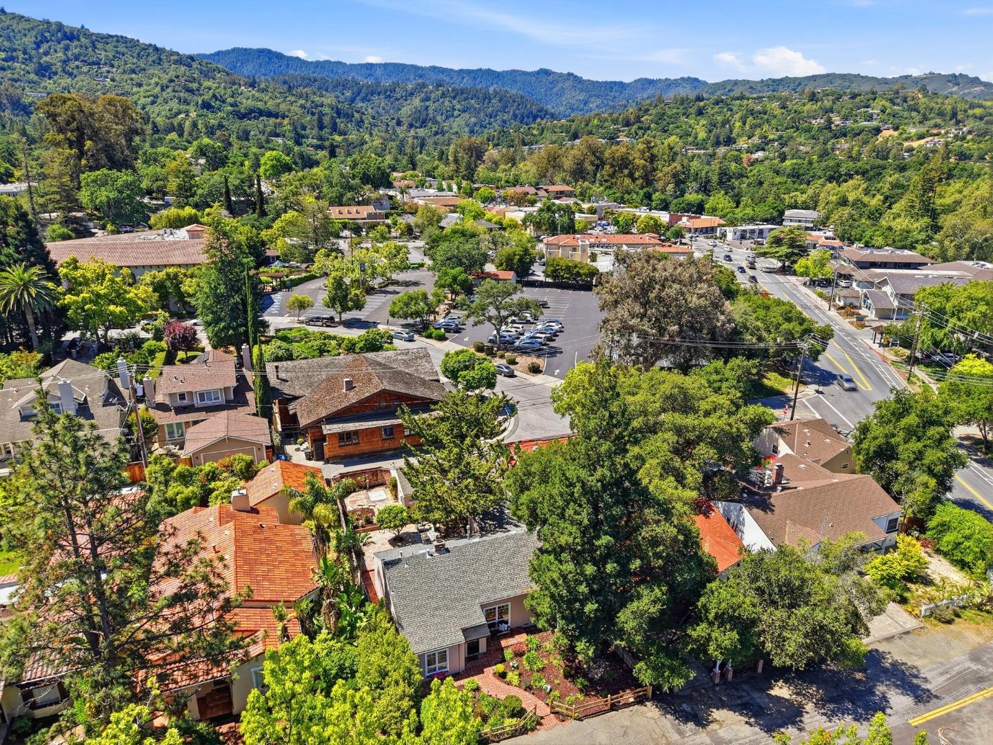 20360 Orchard Road Saratoga, CA 95070 - Photo 40 of 43 an aerial view of multiple house