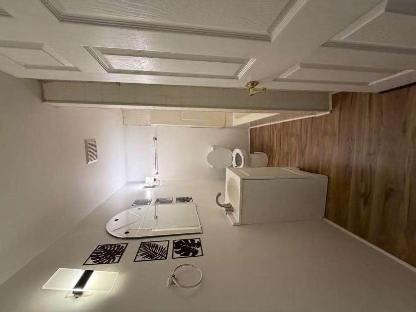 1252 Lawrenceville-Suwanee Road Lawrenceville, GA 30043 - Photo 46 of 64 a view of a bathroom with a sink and mirror