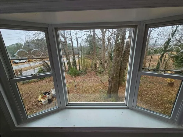 a view of a window