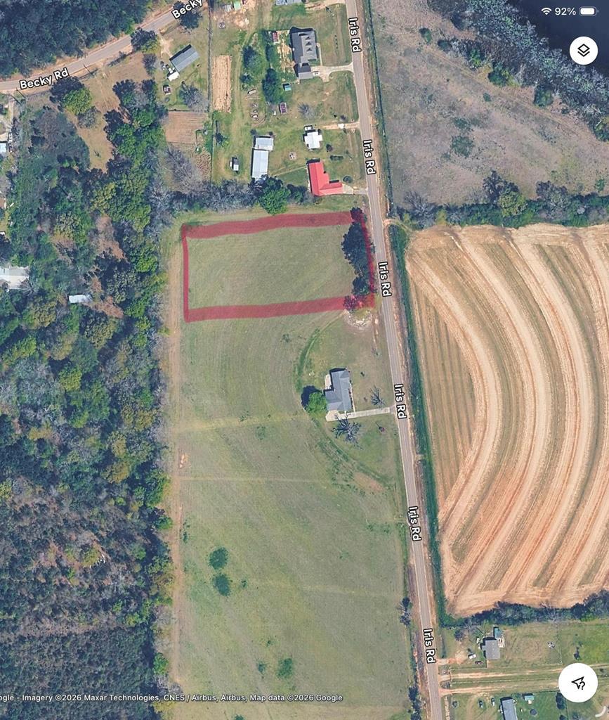 4 Iris Road Dothan, AL 36301 - Photo 5 of 6 2.3 +- acres in red