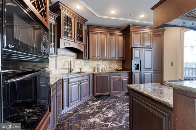 a view of a city with tall buildings