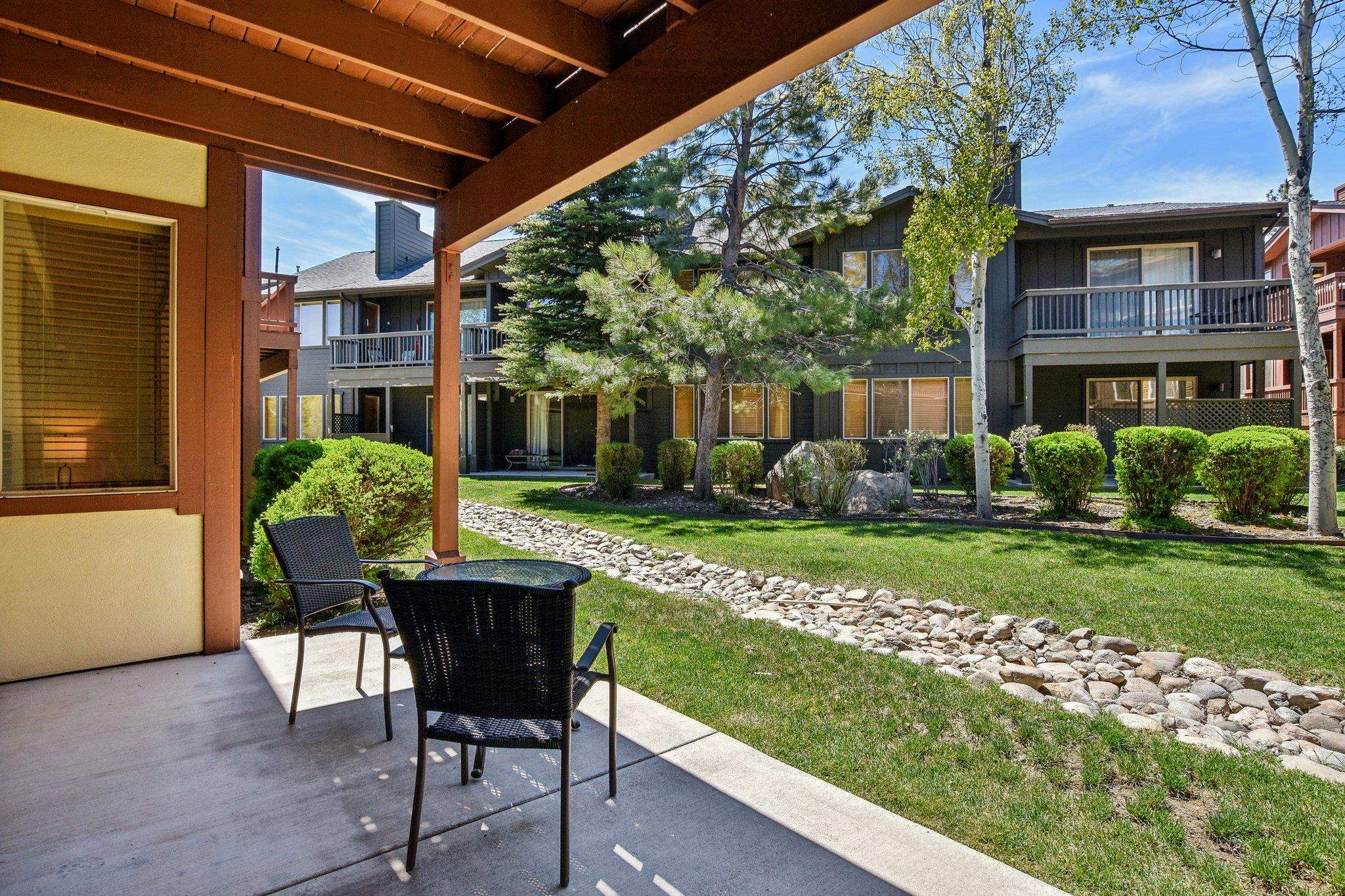 10844 Cinnabar Way, Unit 3 Truckee, CA 96161 - Photo 19 of 28 a view of a patio in back of a house