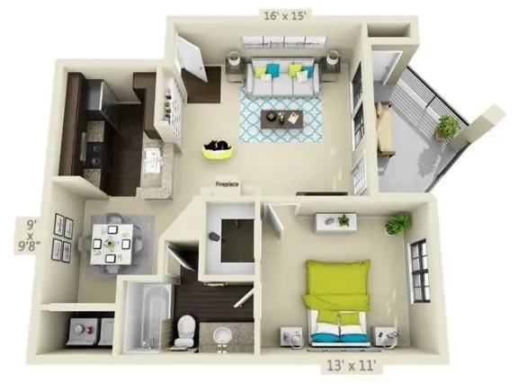$1,164 | 1201 Enterprise, Unit 535, League City, TX 77573