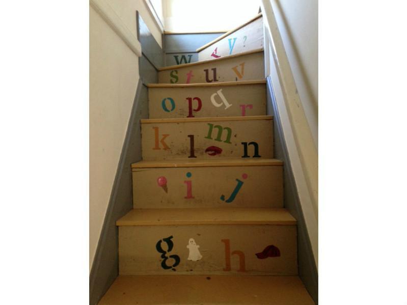 7 Mountain Street Vinalhaven, ME 04863 - Photo 9 of 15 Stairs/Stairway. Whimsical kitchen...