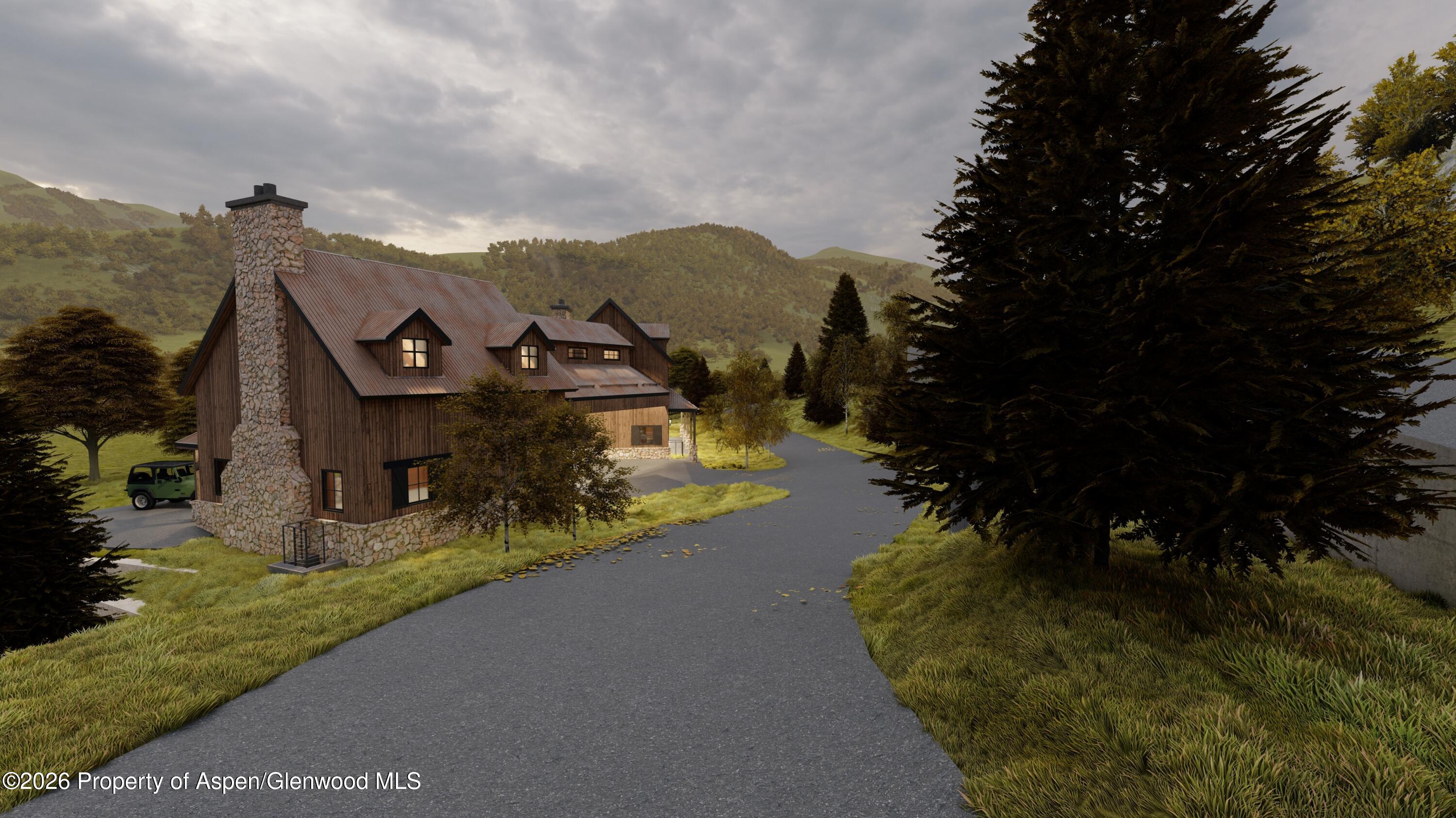 1470-1400 Tiehack Road Aspen, CO 81611 - Photo 83 of 97 Proposed entry to 1400