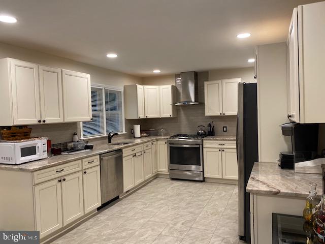 595 Edinburg Road Hamilton, NJ 08619 - Photo 4 of 8 Completely renovated kitchen w/large pantry