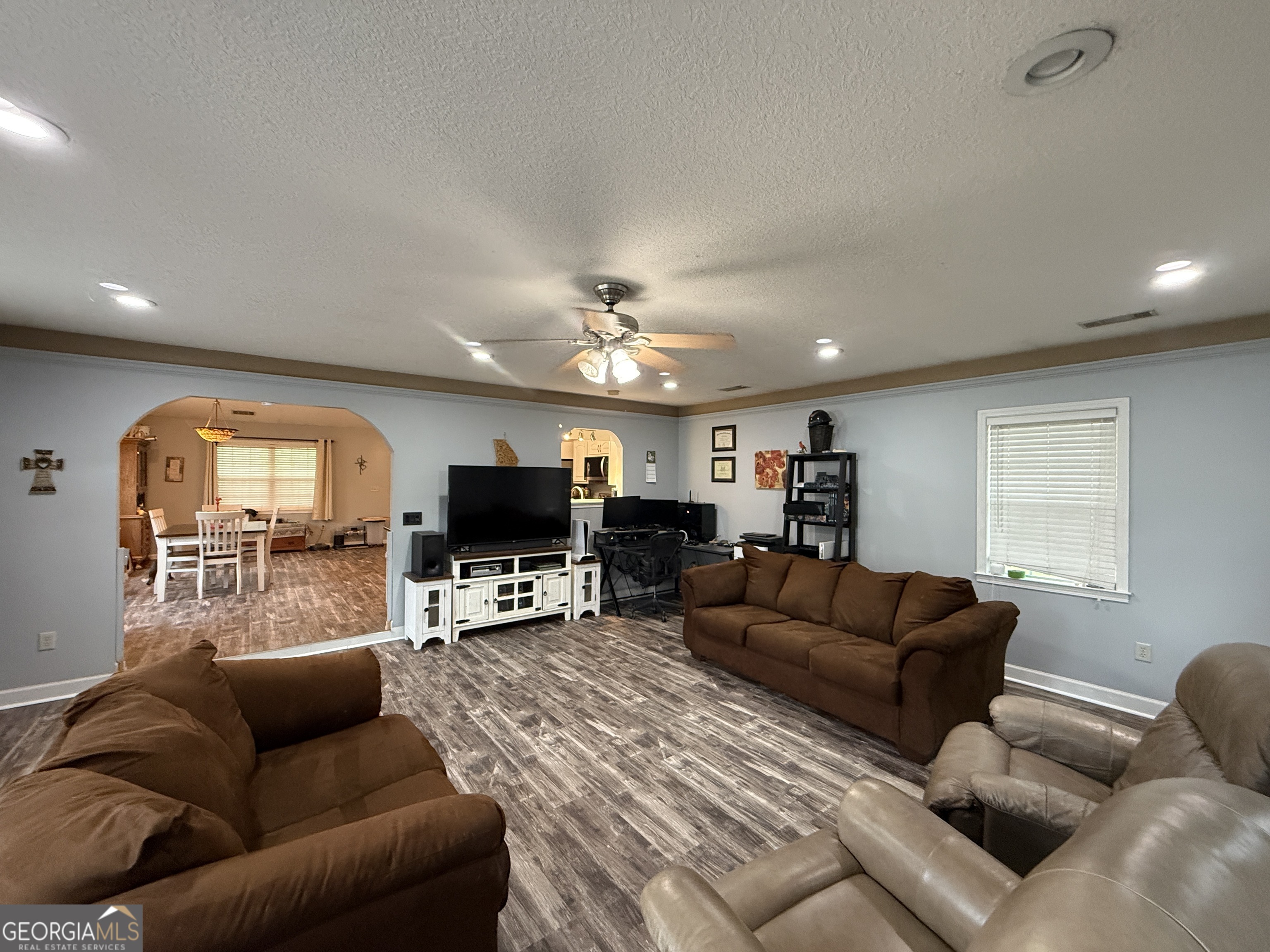 26844 Highway 46 Metter, GA 30439 - Photo 19 of 36 a living room with furniture and a flat screen tv