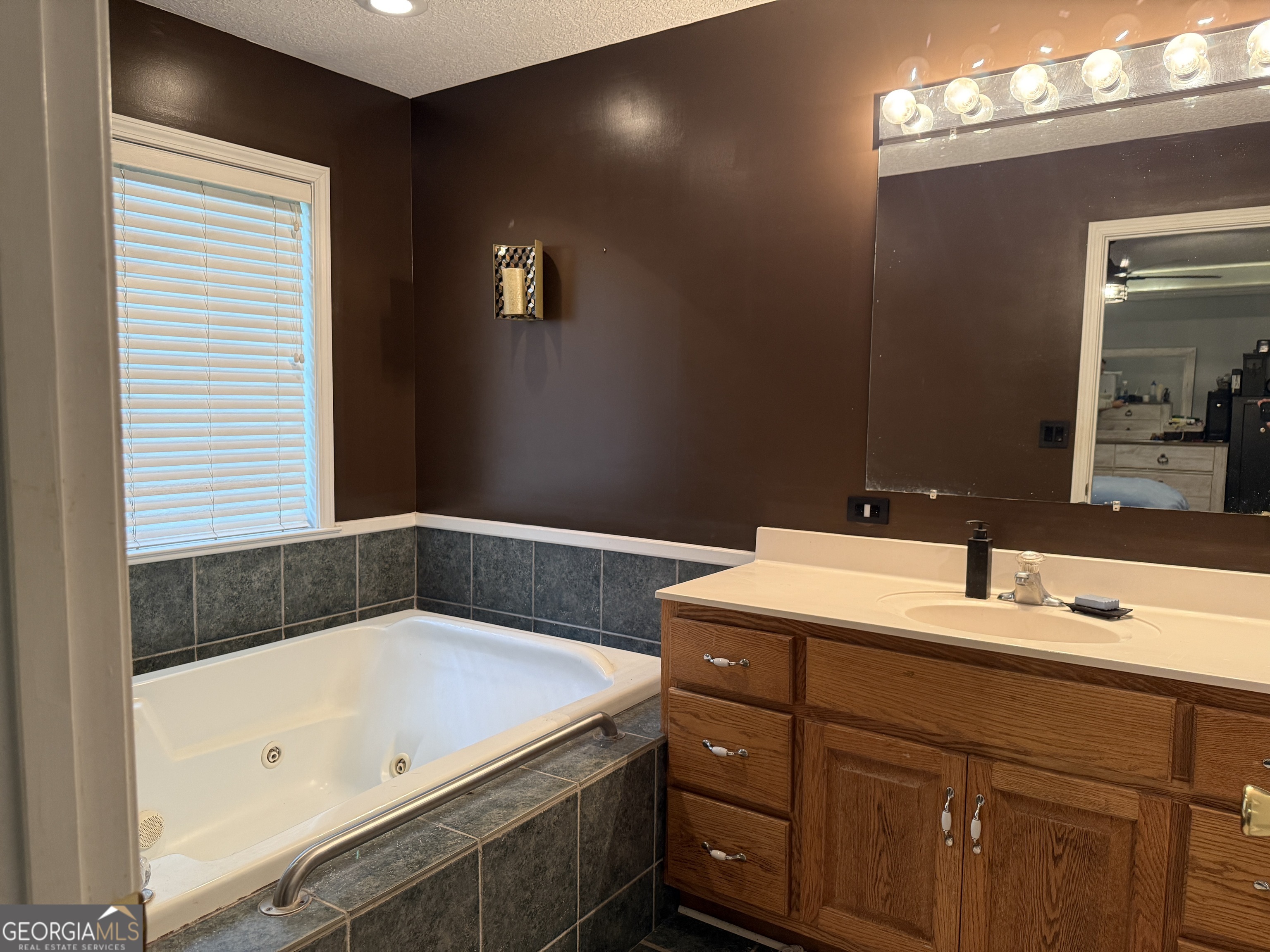 26844 Highway 46 Metter, GA 30439 - Photo 33 of 36 a bathroom with a tub sink and mirror