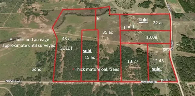 $169,950 | 13-ac Elenburg Road, Perrin, TX 76486