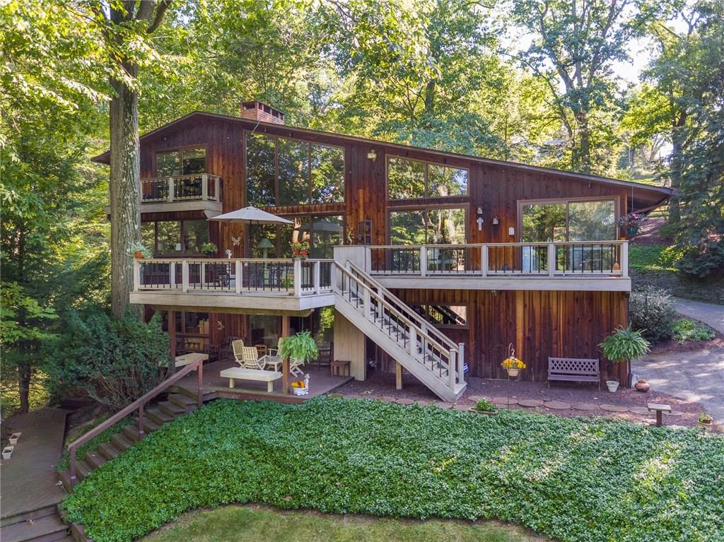 32 Club Road Carnegie, PA 15106 - Photo 2 of 24 Privacy abounds in the exterior rear of this gorgeous contemporary