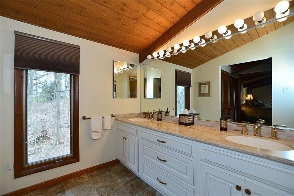32 Club Road Carnegie, PA 15106 - Photo 17 of 24 Granite double sink master bath with en suite.