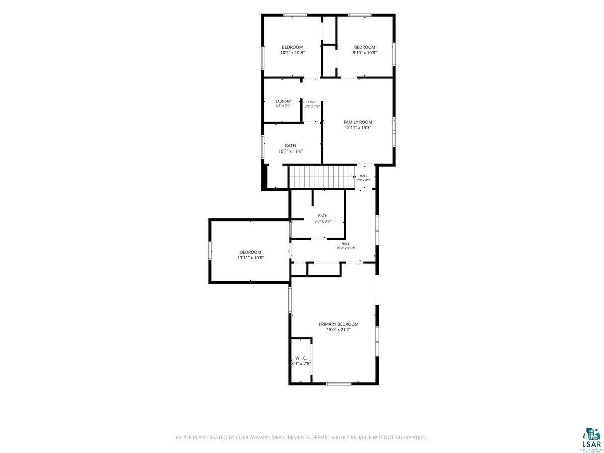 88440 Huron Street Cornucopia, WI 54827 - Photo 43 of 44 Upper level floor plan
