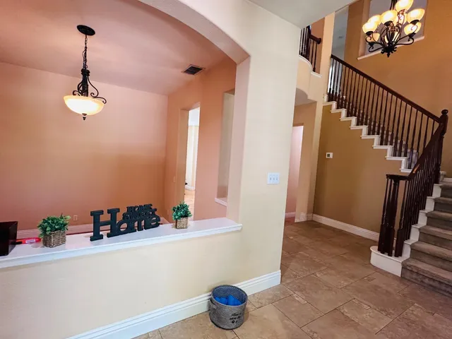 a view of entryway and hall