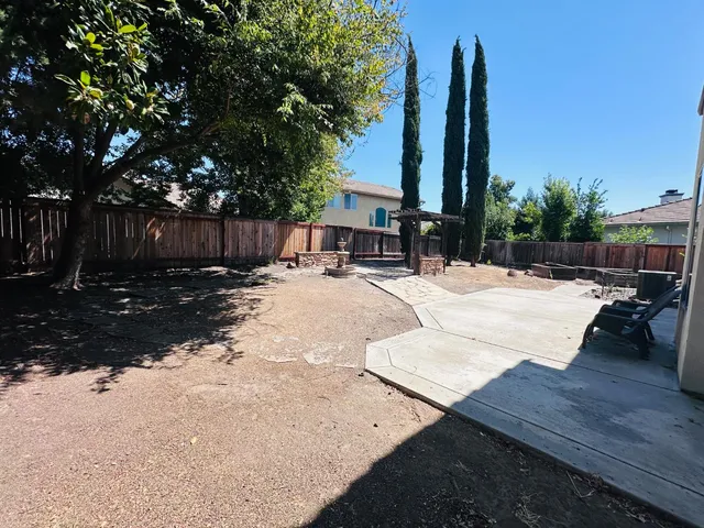a view of outdoor space with seating space