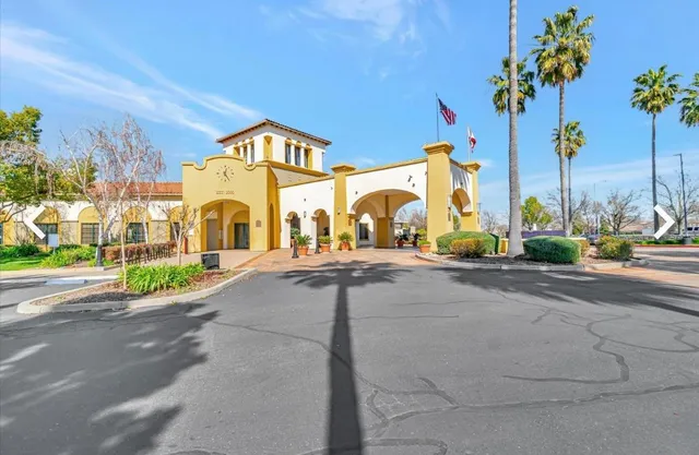 a view of a city with tall buildings