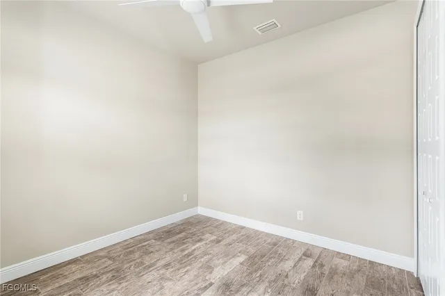 a view of empty room