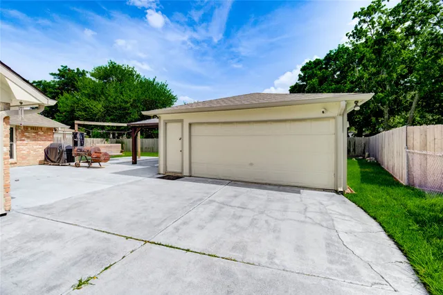 a view of a house with a outdoor space