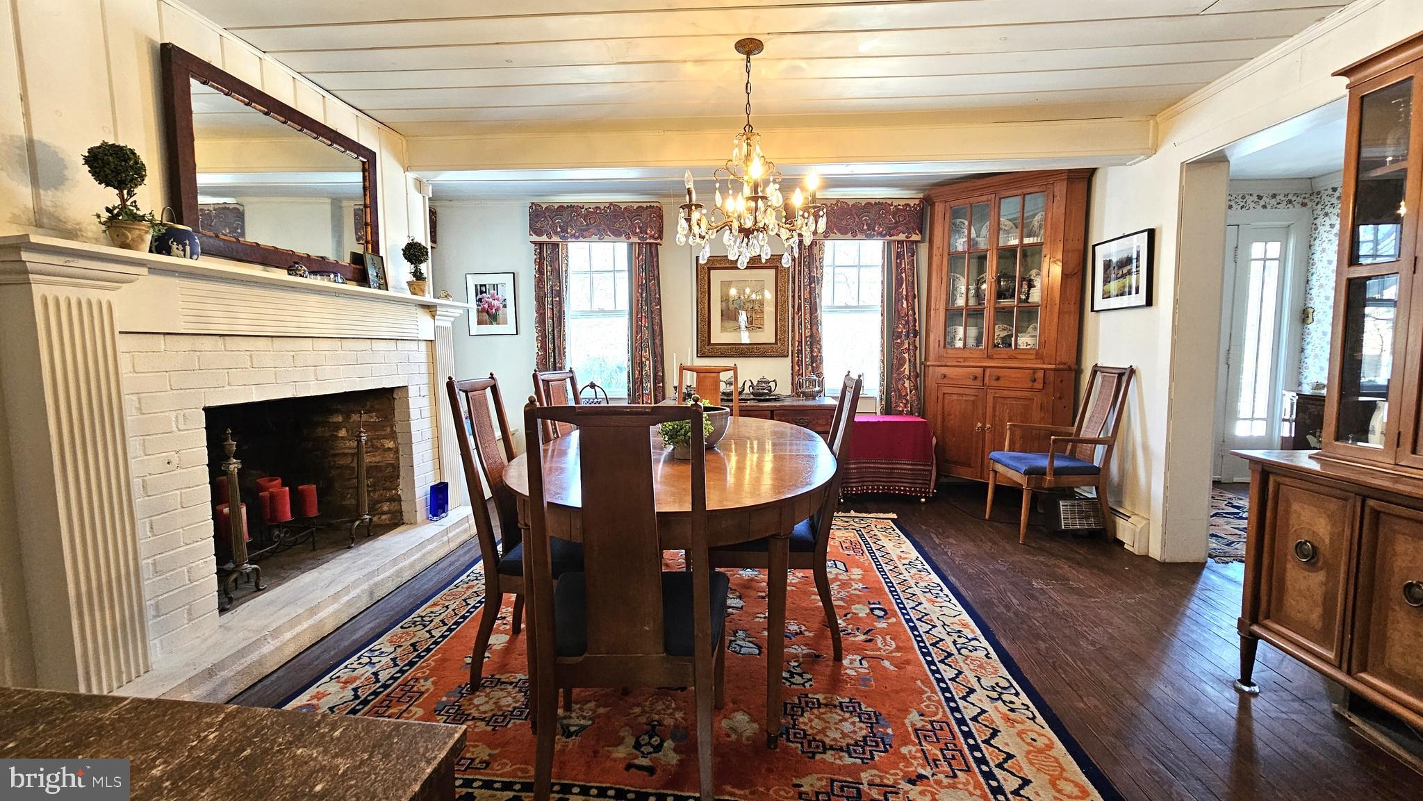 223 Pennington Rocky Hill Road Pennington, NJ 08534 - Photo 19 of 71 Dining Room View of Built-In