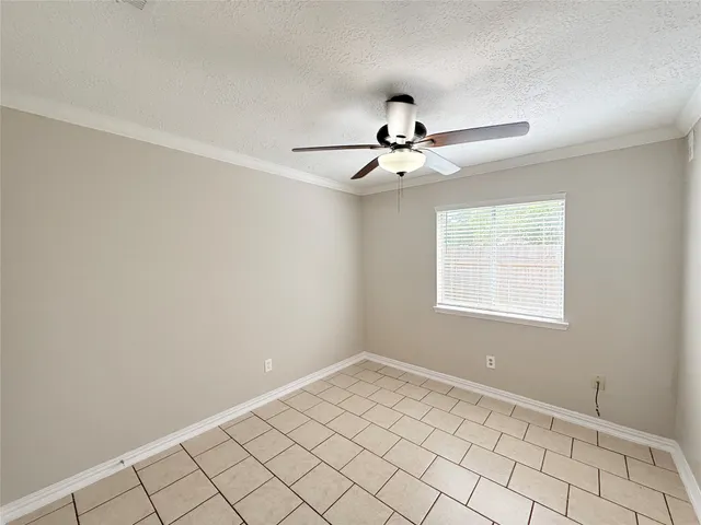 a view of a big room with wooden floor