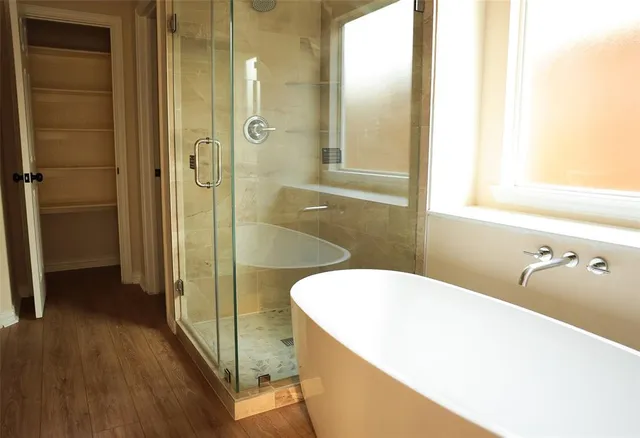 wooden floor in an empty room