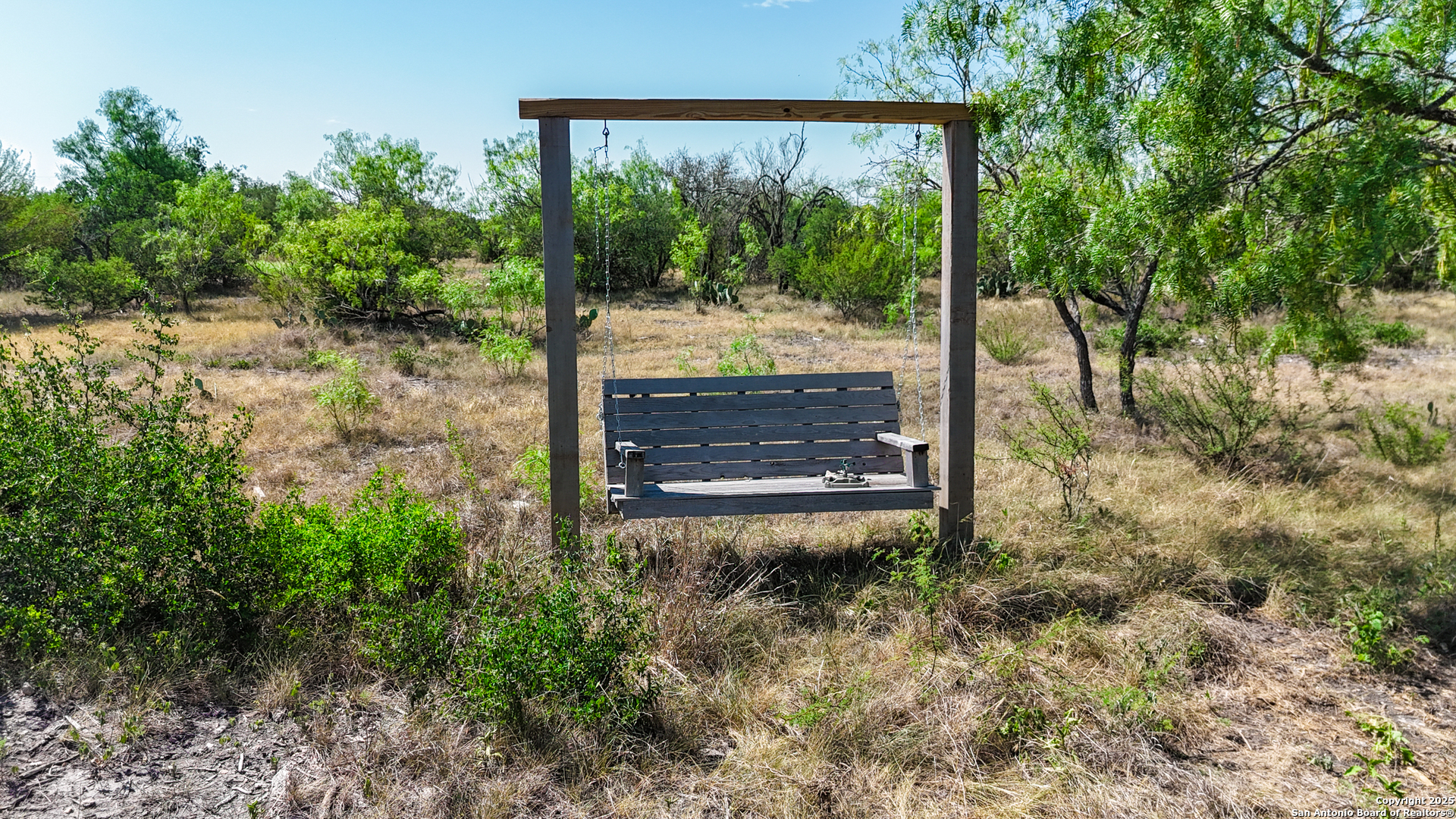 342 PR 4653 Hondo, TX 78861 - Photo 6 of 35 a view of a yard with large tree