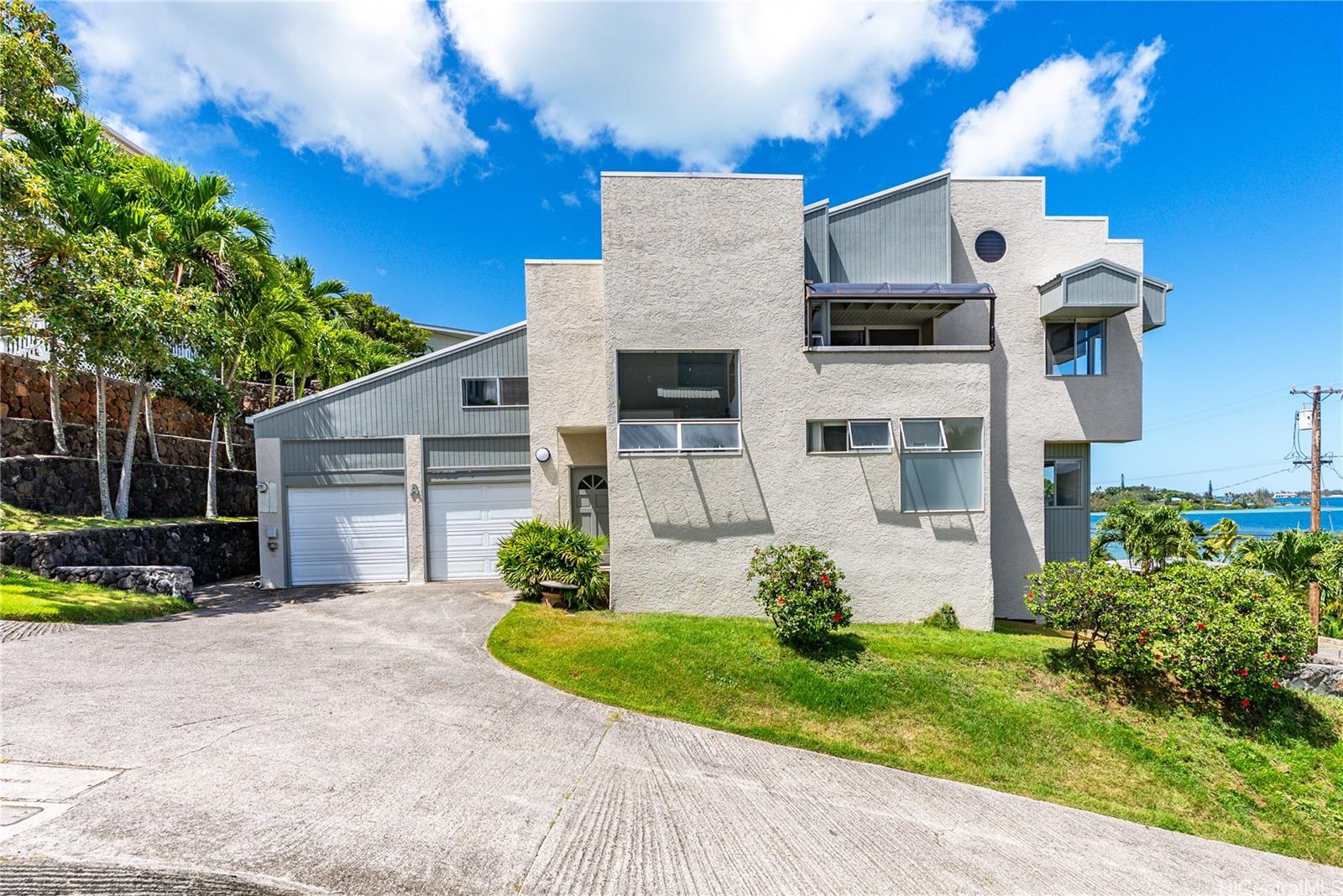 45-081 Lilipuna Road, Unit A Kaneohe, HI 96744 - Photo 2 of 18 Architecturally designed home. Two car garage.